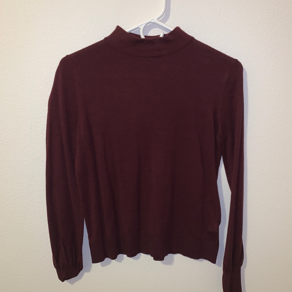 Cropped  turtle neck too